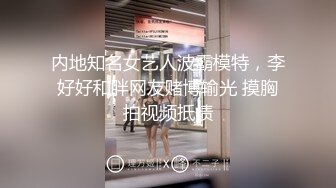 内地知名女艺人波霸模特，李好好和胖网友赌博输光 摸胸拍视频抵债